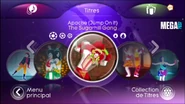Apache (Jump On It) no menu do Just Dance 3
