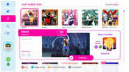 Baianá on the Just Dance 2022 menu