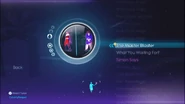 The Master Blaster on the Just Dance 3 menu (Xbox 360)
