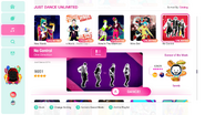 No Control on the Just Dance 2020 menu