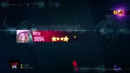 Just Dance 2015 scoring screen