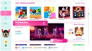 Bang Bang Bang on the Just Dance 2020 menu