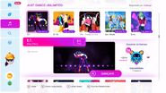 E.T. on the Just Dance 2019 menu