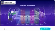 Just Dance 2019 coach selection screen