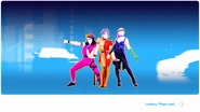 Just Dance 2019 loading screen