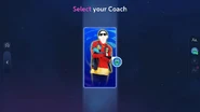 Just Dance 2023 Edition coach selection screen