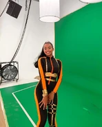 Behind the scenes (background dancer)[9]