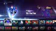 Till I Find You on the Just Dance 2016 menu