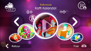 Katti Kalandal on the Just Dance 2 menu