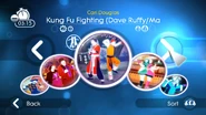 Kungfu jdsp menu.png (1.95 MB) Kung Fu Fighting (Dave Ruffy/Mark Wallis Remix) on the Just Dance: Summer Party menu