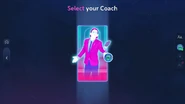 Just Dance 2023 Edition coach selection screen