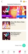 First Just Dance Now release newsfeed (along with Bad Romance (Official Choreo)) during the "Celestial Celebration" event