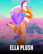 Post revealing Ella Plush’s name