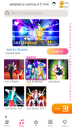 Just An Illusion on the Just Dance Now menu (2020 update, phone)