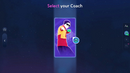 Just Dance 2023 Edition coach selection screen