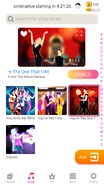 You’re The One That I Want on the Just Dance Now menu (2020 update, phone)