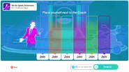 Just Dance 2020 coach selection screen (camera)