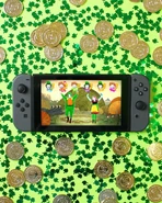 Post celebrating Saint Patrick's Day