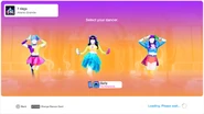 Just Dance 2019 coach selection screen (controller)