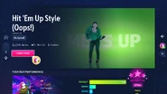 Just Dance 2023 Edition info screen