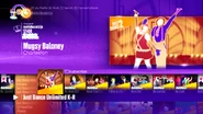 Mugsy Baloney on the Just Dance 2017 menu