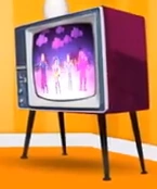The routine shown in the television from La Respuesta