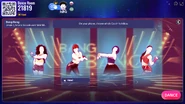 Just Dance Now coach selection screen (2024 update, computer)