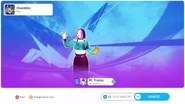 Just Dance 2022 coach selection screen