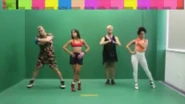 Rehearsals of the routine