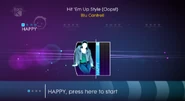 Just Dance 4 coach selection screen (Classic, Wii/PS3/Wii U)
