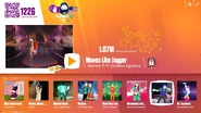 Moves Like Jagger on the Just Dance Now menu (2017 update, computer)