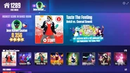 Taste The Feeling on the Just Dance Now menu (original, computer)