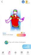 Just Dance Now coach selection screen (2020 update, phone)