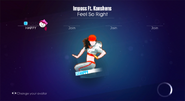 Just Dance 2014 coach selection screen (Controller)