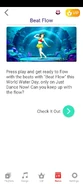 Newsfeed for the "Beat Flow" playlist