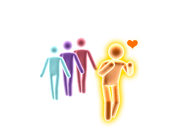 Dance Crew Gold Move pictogram (type 1) (Boogie Wonderland)