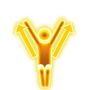 Solo Gold Move pictogram (type 3) (God Is A Woman (Goddess Version))