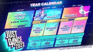 Just Dance Unlimited calendar (along with Malibu (P1))