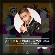 Image on Facebook of the promo