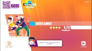 Just Dance Now scoring screen (2017 update)