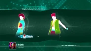 Just Dance 2017 coach selection screen (controller)