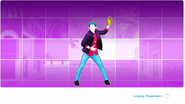 Just Dance 2019 loading screen (Extreme Version)