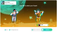 Just Dance 2020 coach selection screen