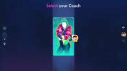 Just Dance 2023 Edition coach selection screen