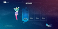 Just Dance 2016 coach selection screen (Mashup, 7th-gen)