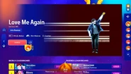 Just Dance 2025 Edition info menu
