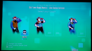 Just Dance 2020 coach selection screen (Wii)