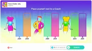 Just Dance 2020 coach selection screen