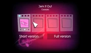 Just Dance routine selection screen