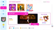 Onthefloor jd2021 menu.png (792 KB) On the Floor on the Just Dance 2021 menu